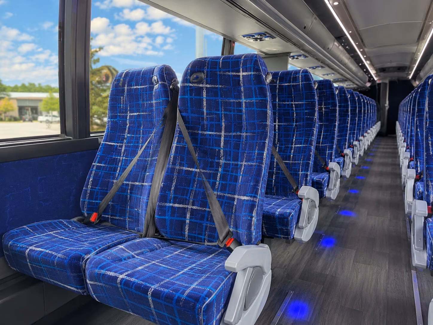 gresham charter bus interior