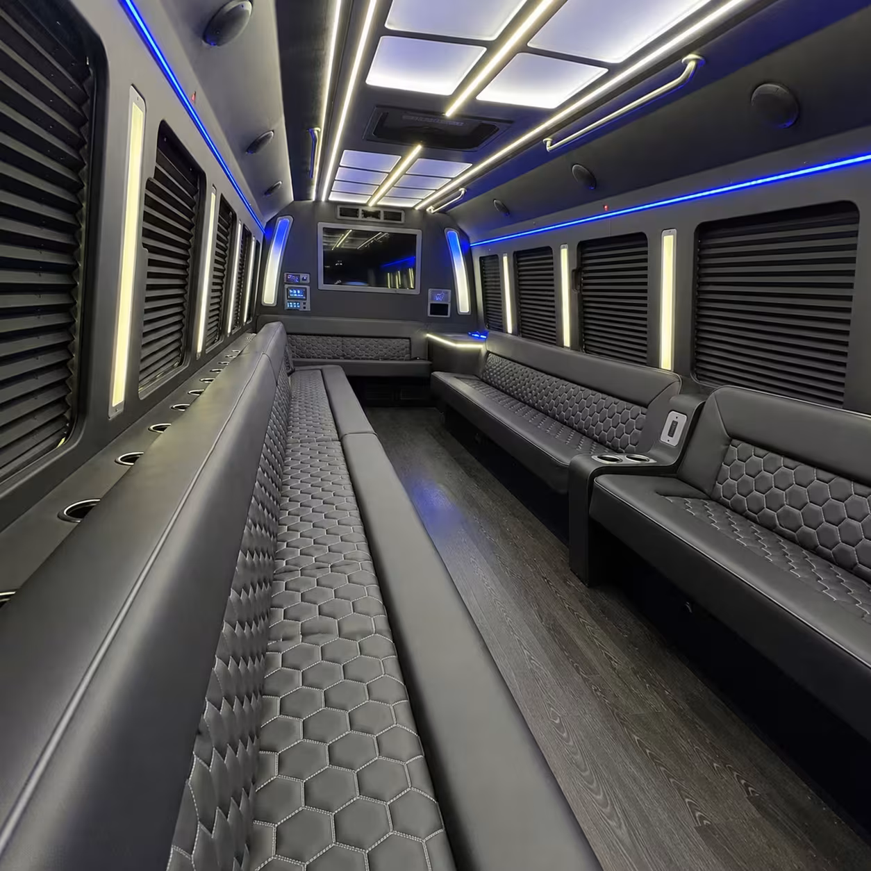 party bus interior