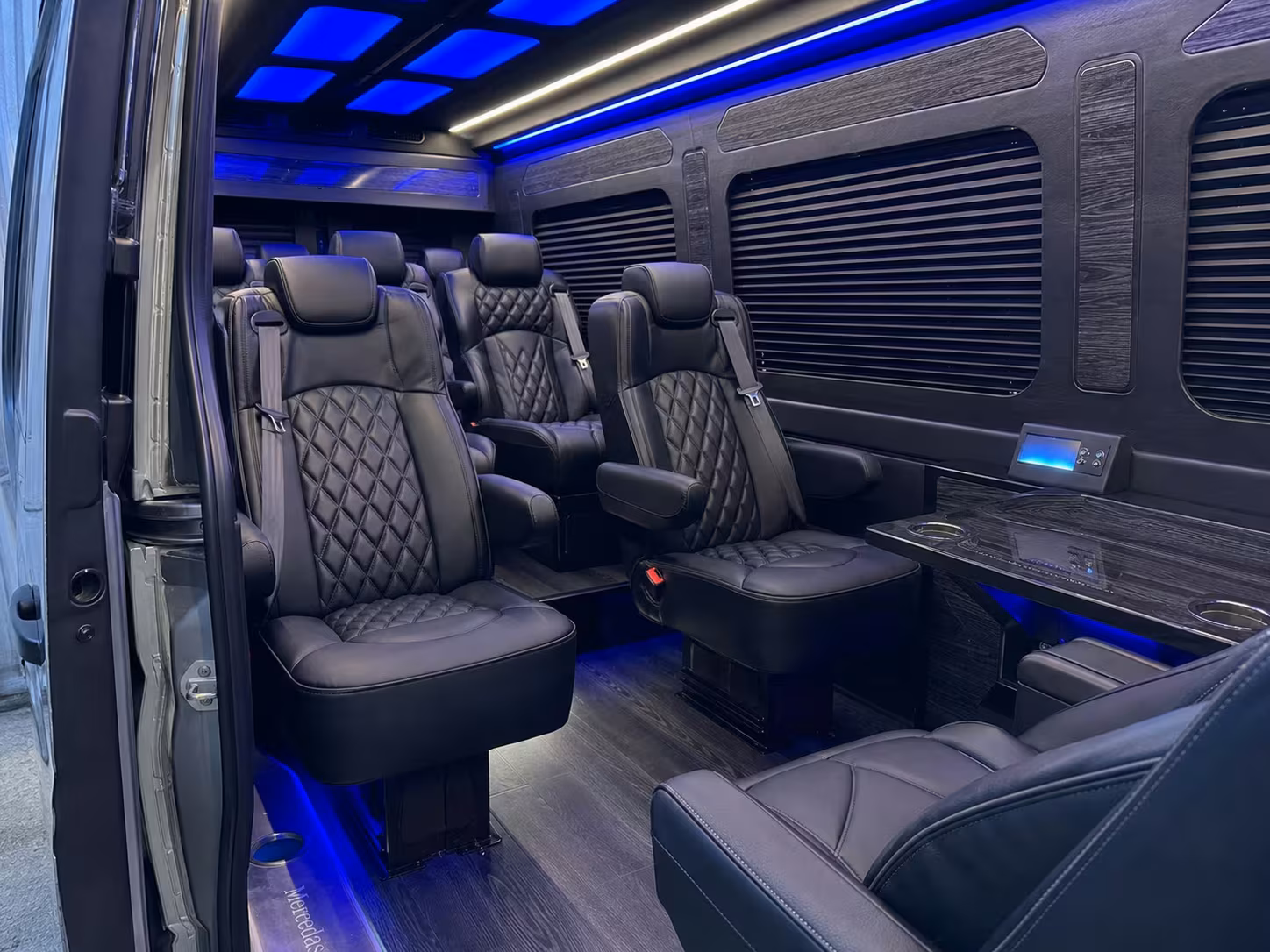 sprinter van transportation for groups and events across gresham