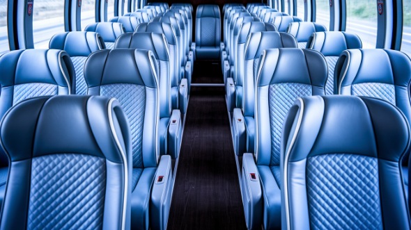 50 passenger charter bus interior eugene