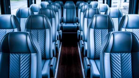 gresham 30 passenger minibus interior