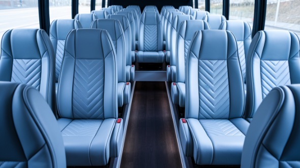 gresham 35 passenger minibus inside