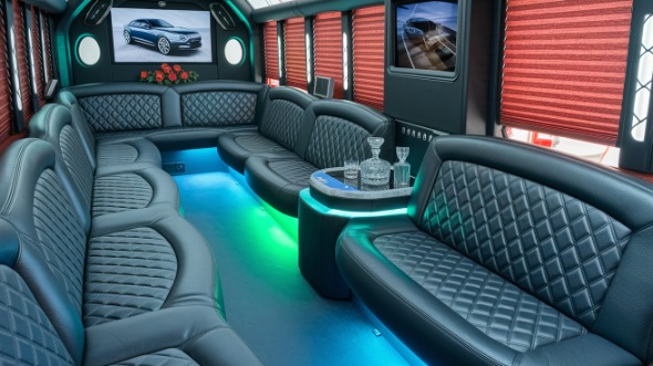 gresham party bus rental inside