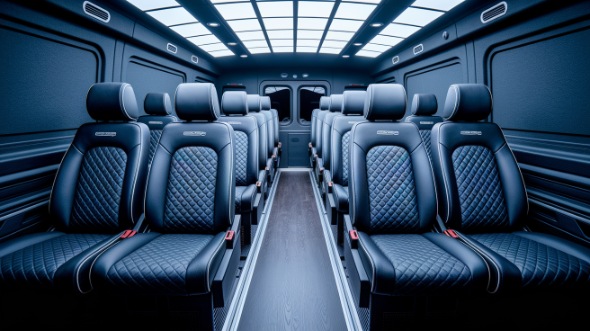 gresham sprinter van with driver interior
